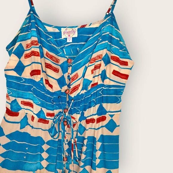 Plenty Tracy Reese Womens Dress Sz M Maxi Swiftie Silk Anthropologie Bohemian - Picture 10 of 15